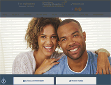 Tablet Screenshot of georgetownfamilydental.com